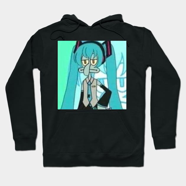 Funny Squidward Meme Hoodie by Energy Collage